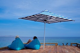 Malamala Beach Club Fiji Island Relaxing At The Dock