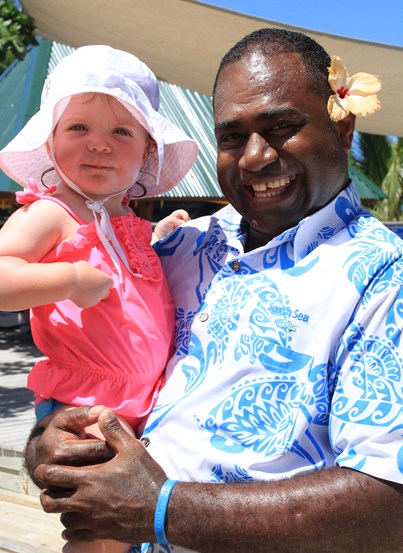 South Sea Island is perfect for little ones