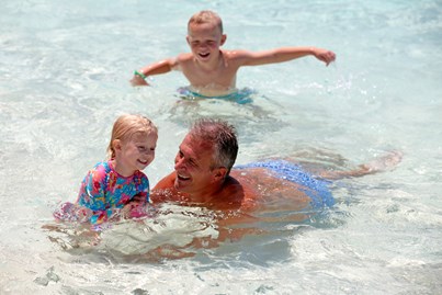 Families love South Sea Island
