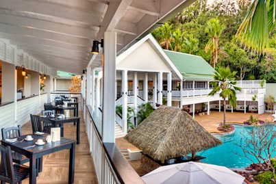 Dine at the Terrace Restaurant for lunch