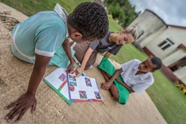Teach children in Fiji's Yasawa Islands